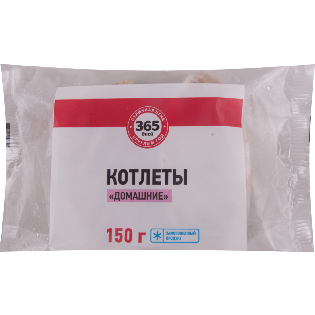 

Котлеты куриные 365 Дней замороженные 150 г
