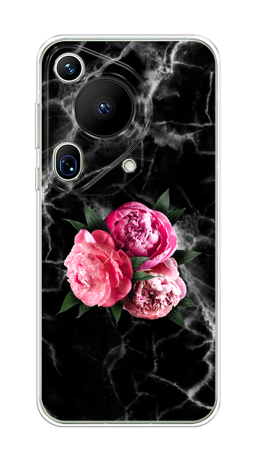

Чехол на Huawei Pura 70 Ultra "Букет на черном мраморе", Черный;серый;розовый;зеленый;белый, 6124550-1