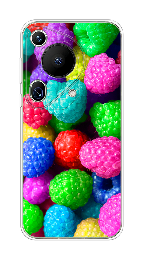 

Чехол на Huawei Pura 70 Ultra "Леденцовая малина", Фиолетовый;розовый;зеленый, 6124550-1