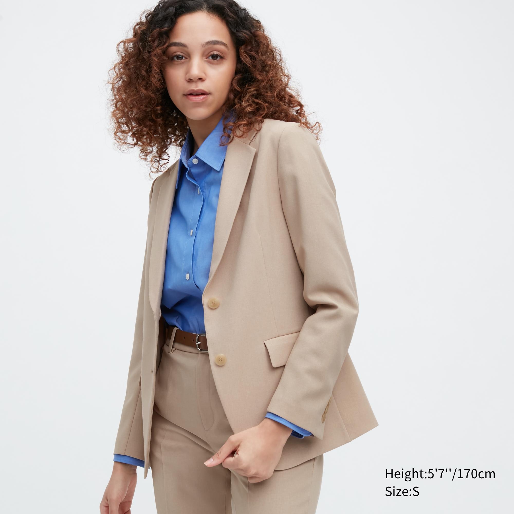 

Пиджак женский UNIQLO 456073COL32 бежевый XL (доставка из-за рубежа), 456073COL32