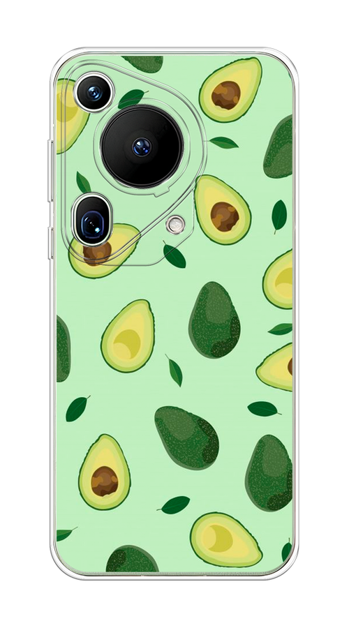 

Чехол на Huawei Pura 70 Ultra "Blue avocado", Коричневый;зеленый, 6124550-1