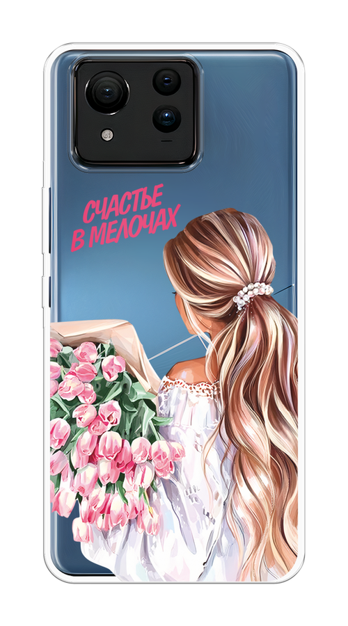 

Чехол на Asus ZenFone 11 Ultra "Простые радости", Прозрачный;розовый;белый;бежевый, 45250-1