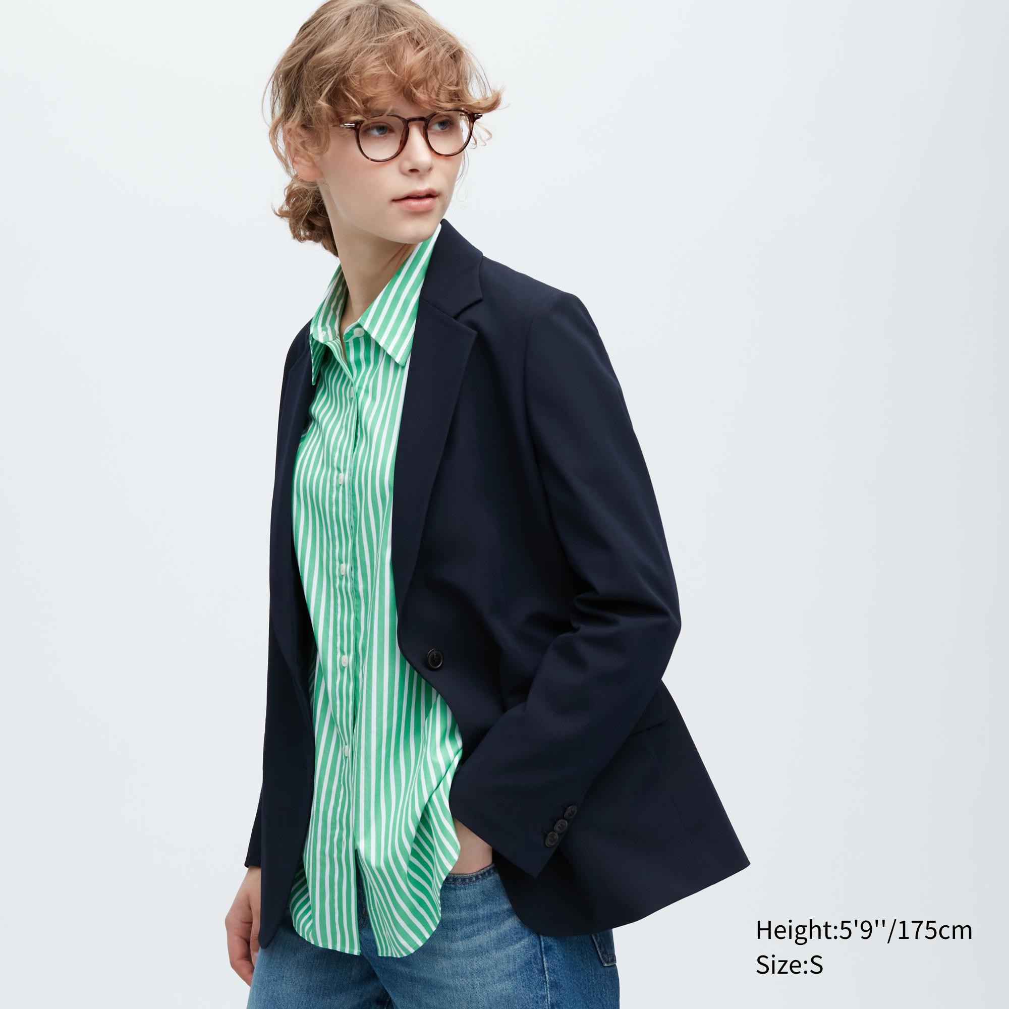 

Пиджак женский UNIQLO 456074COL69 синий L (доставка из-за рубежа), 456074COL69
