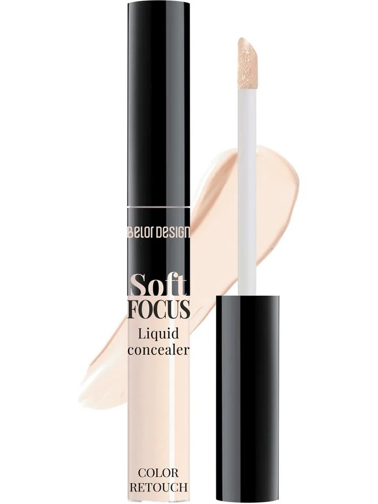 BELOR DESIGN Консилер жидкий Soft Focus тон 102 светлый бежевый