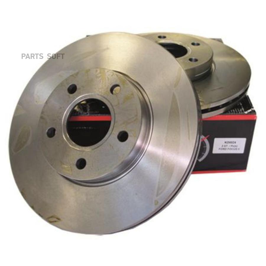 

Диск Торм. Ford Focus Ii/Iii/Volvo S40 04- R15 Перед.Вент.(D=278mm) KORTEX арт. KD0024