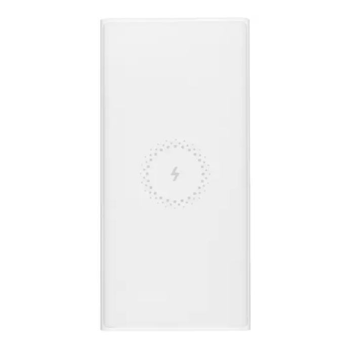 Внешний аккумулятор Xiaomi Mi Wireless Power Bank 10000mAh 10W(WPB15PDZM) павербанк белый