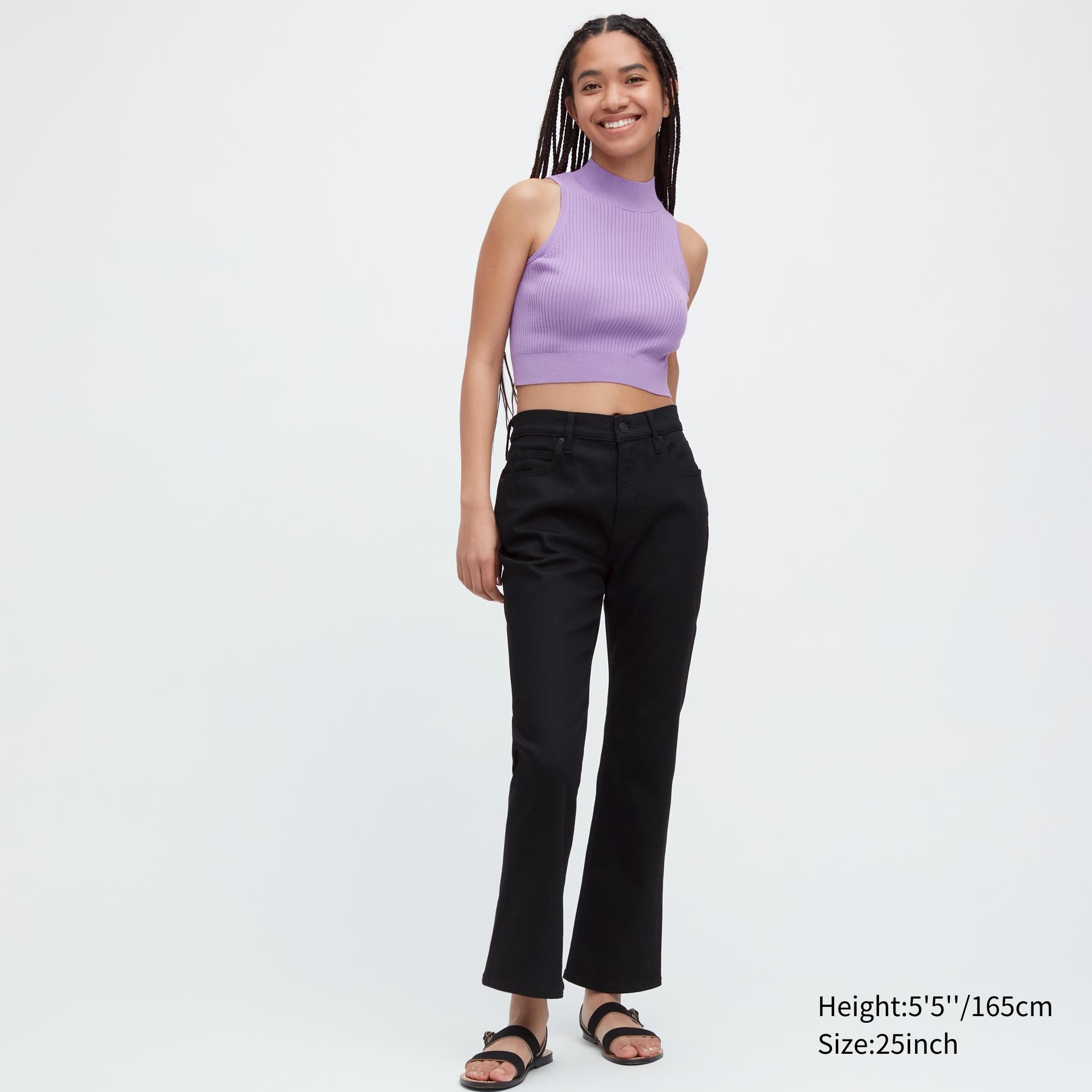 

Джинсы женские UNIQLO 454352COL09 черные 29 (доставка из-за рубежа), Черный, 454352COL09