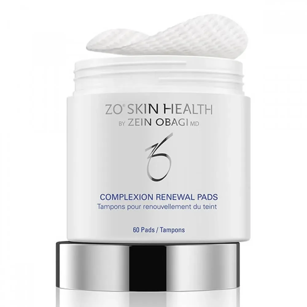 фото Салфетки для обновления кожи zein obagi complexion renewal pads 60 шт zo skin health by zein obagi