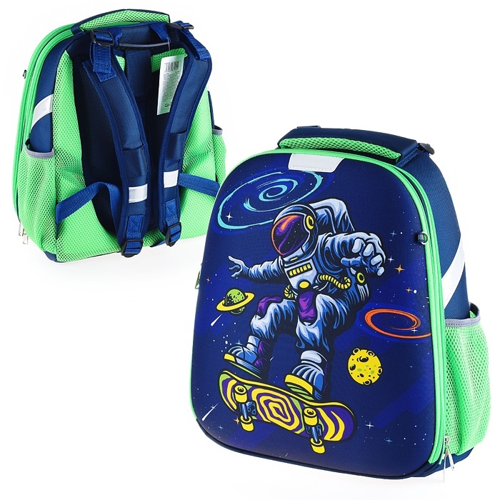 

Ранец Centrum каркасный Космонавт из полимеров, нейлон, полиэстер 87992, Синий, каркасный Космонавт из полимеров, нейлон, полиэстер