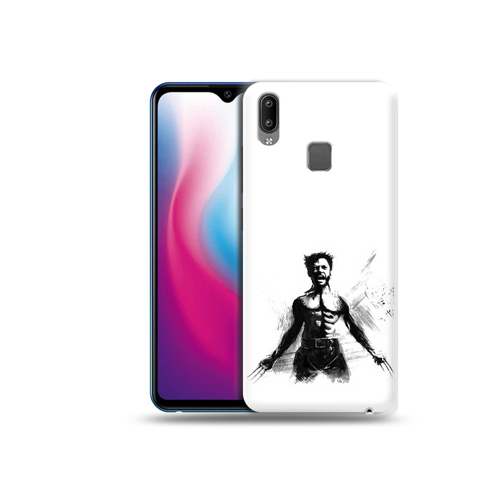 Чехол MyPads Tocco для Vivo Y93 Lite росомаха