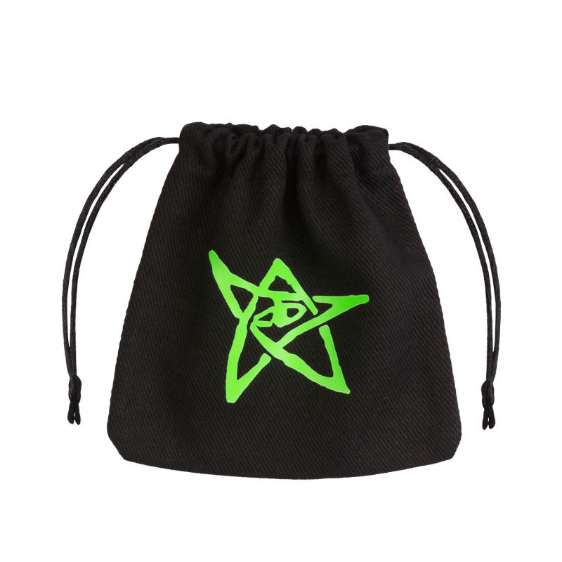 

Call of Cthulhu Black & green Dice Bag