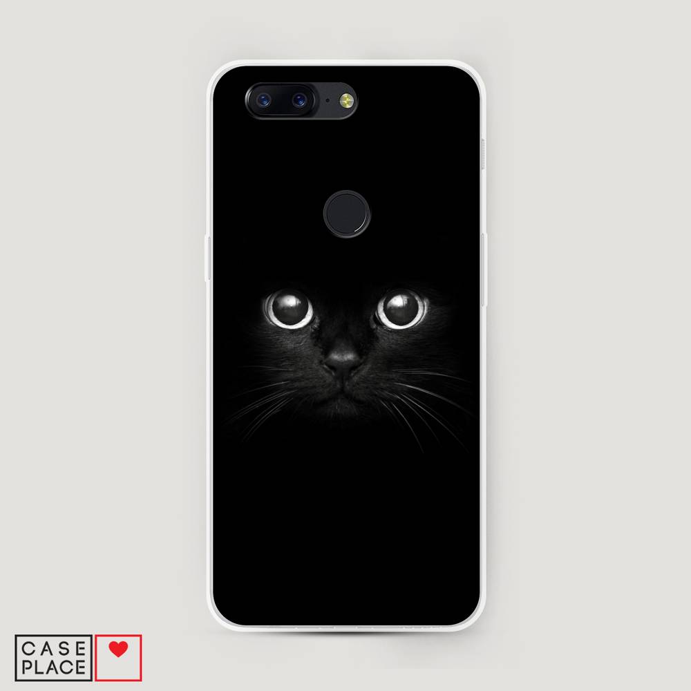 

Чехол Awog на OnePlus 5T / ВанПлас 5T "Взгляд черной кошки", Черный, 150350-1