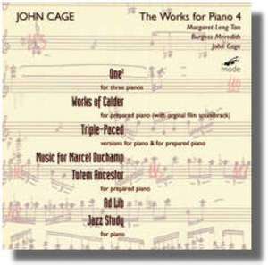 

Cage: The Works for Piano, Vol. 4 - Margaret Leng Tan, 1 CD