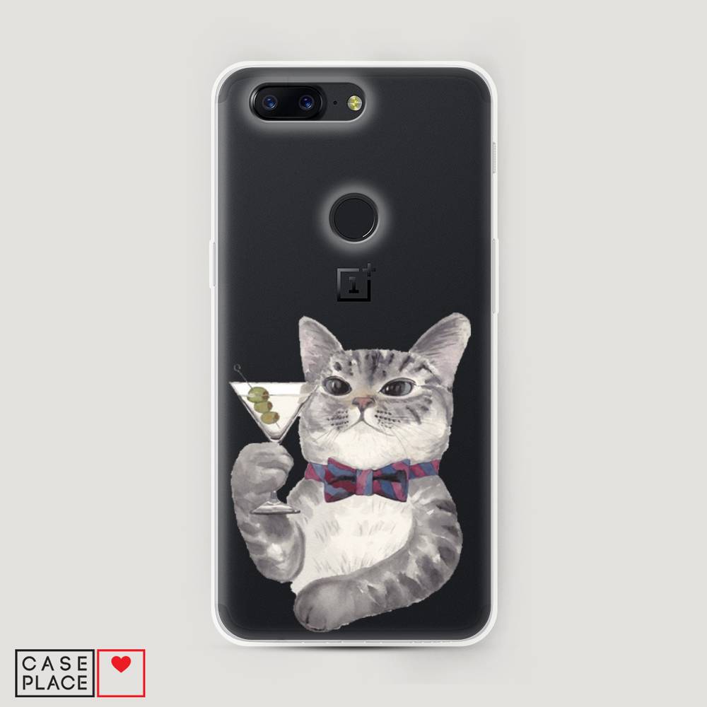 

Чехол Awog "Кот джентльмен" для OnePlus 5T