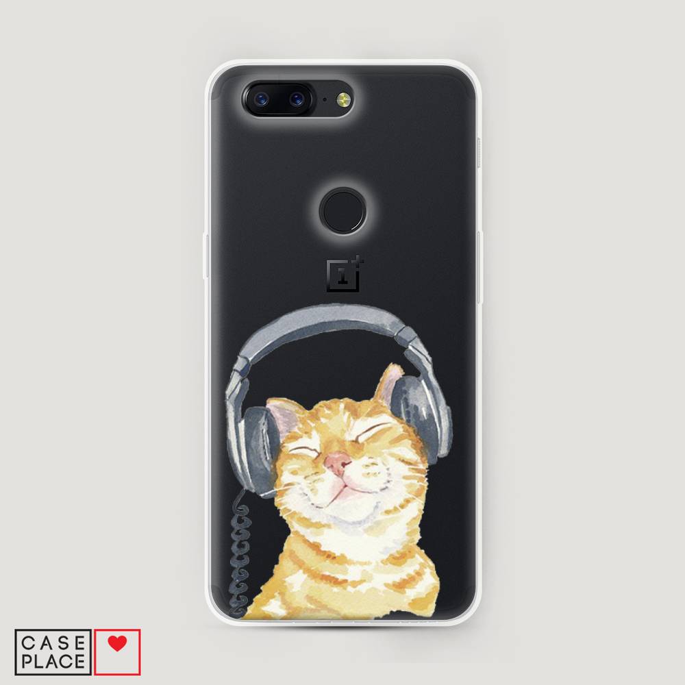 

Чехол Awog "Кот меломан" для OnePlus 5T