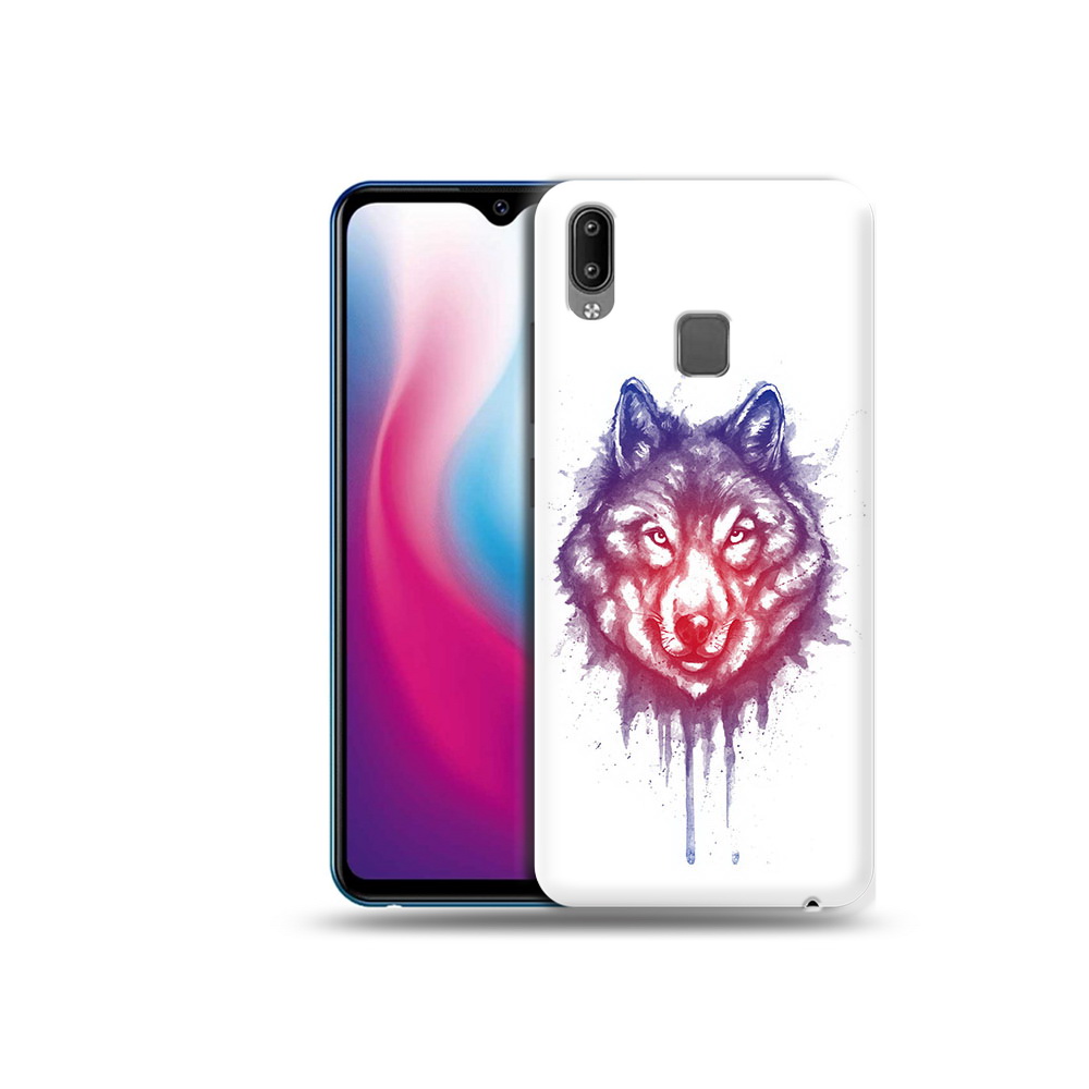 

Чехол MyPads Tocco для Vivo Y93 Lite пушистый волк, Прозрачный, Tocco