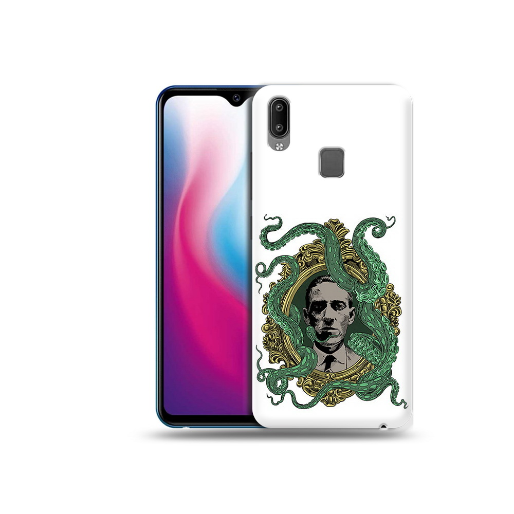

Чехол MyPads Tocco для Vivo Y93 Lite портрет с кракеном, Прозрачный, Tocco