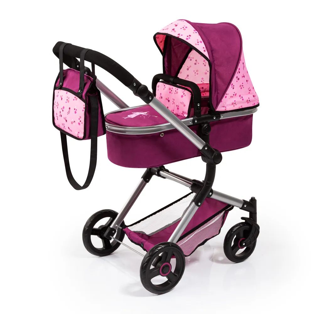 Коляска премиального класса Bayer Design Combi Dolls Pram Neo Vario фиолетовый большой набор bayer design combi grande фиолетовый