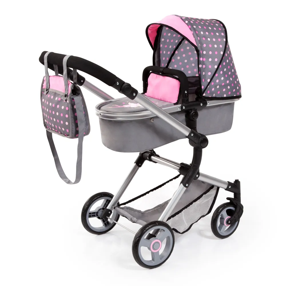 фото Коляска премиального класса bayer design combi dolls pram neo vario серый