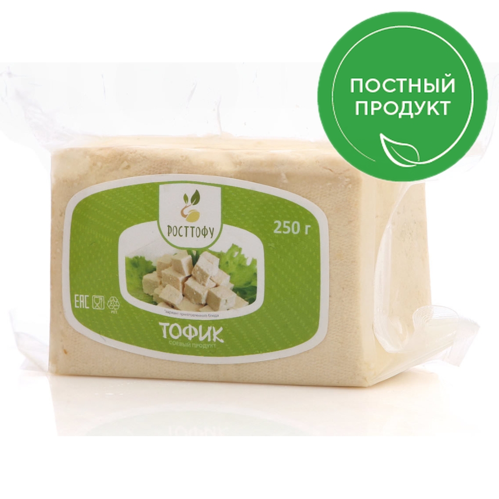 

Сыр мягкий Росттофу соевый Тофик классический 3,7% 250 г