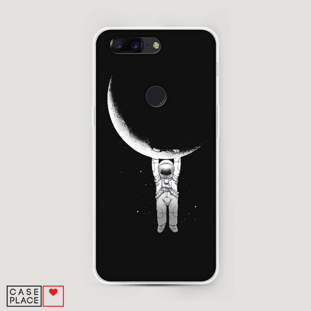

Чехол Awog на OnePlus 5T / ВанПлас 5T "Космонавт", Белый;черный, 150350-4