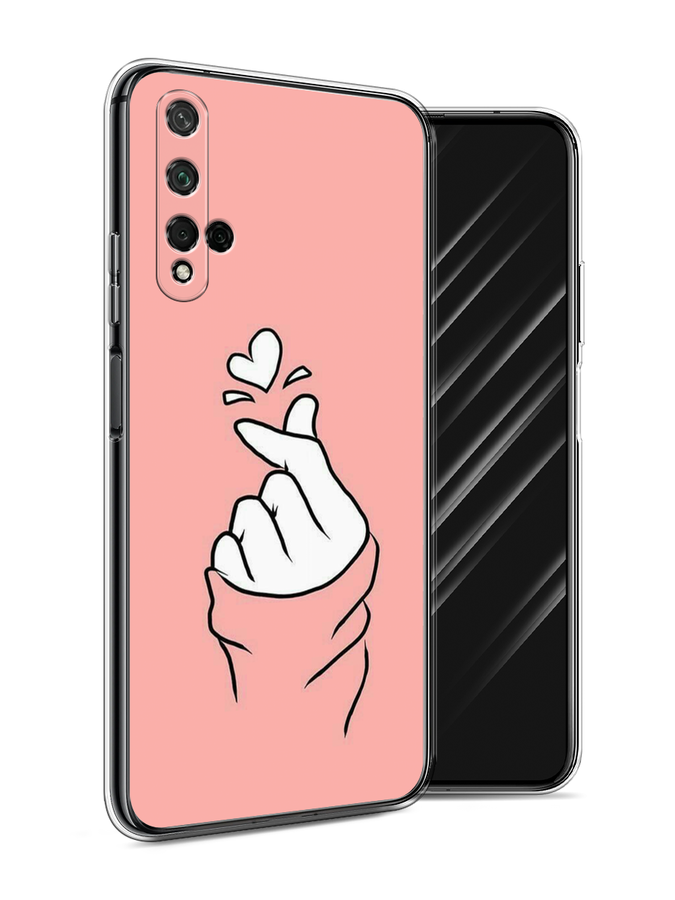 

Чехол Awog на Honor 20 "Любовь-щелк", Оранжевый, 69550-7