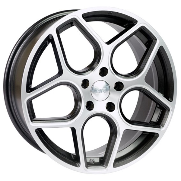 

Диск литой 8.0х18 5x108 ЕТ50 dia 63.3 RR CSS9531 BE-P-LSW/M5