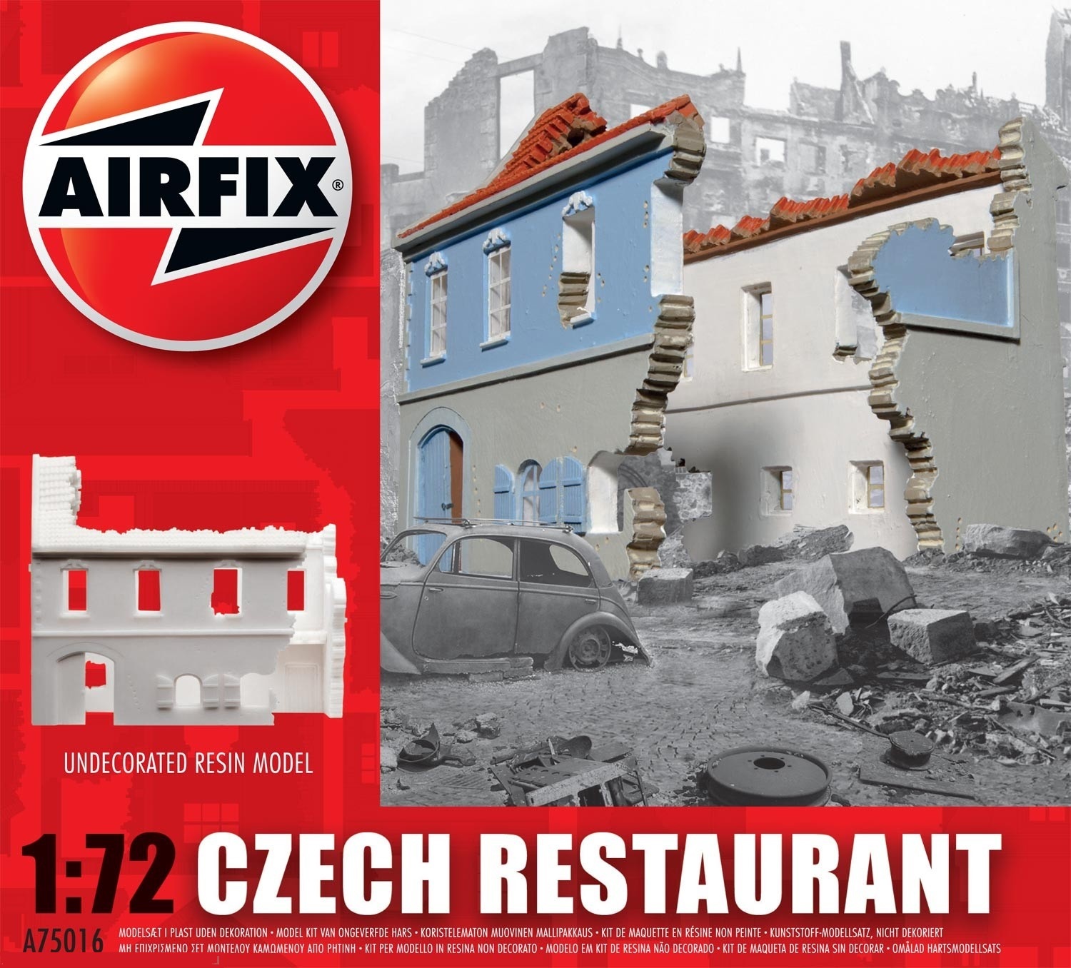 

A75016 Сборная модель здания Czech Restaurant, 5014429750168