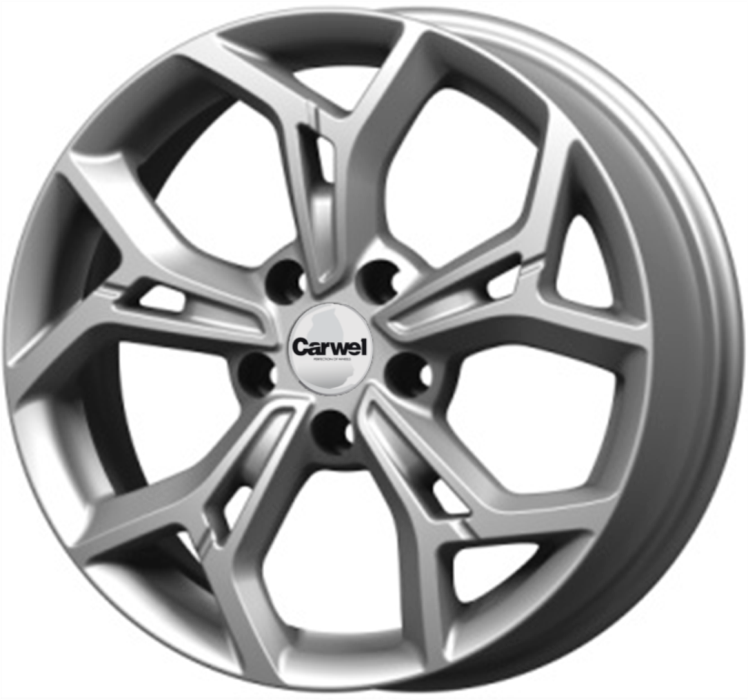 

Диск литой 7.0x17 5x114.3 ET50 dia 67.1 Carwel Карачи 203 SL