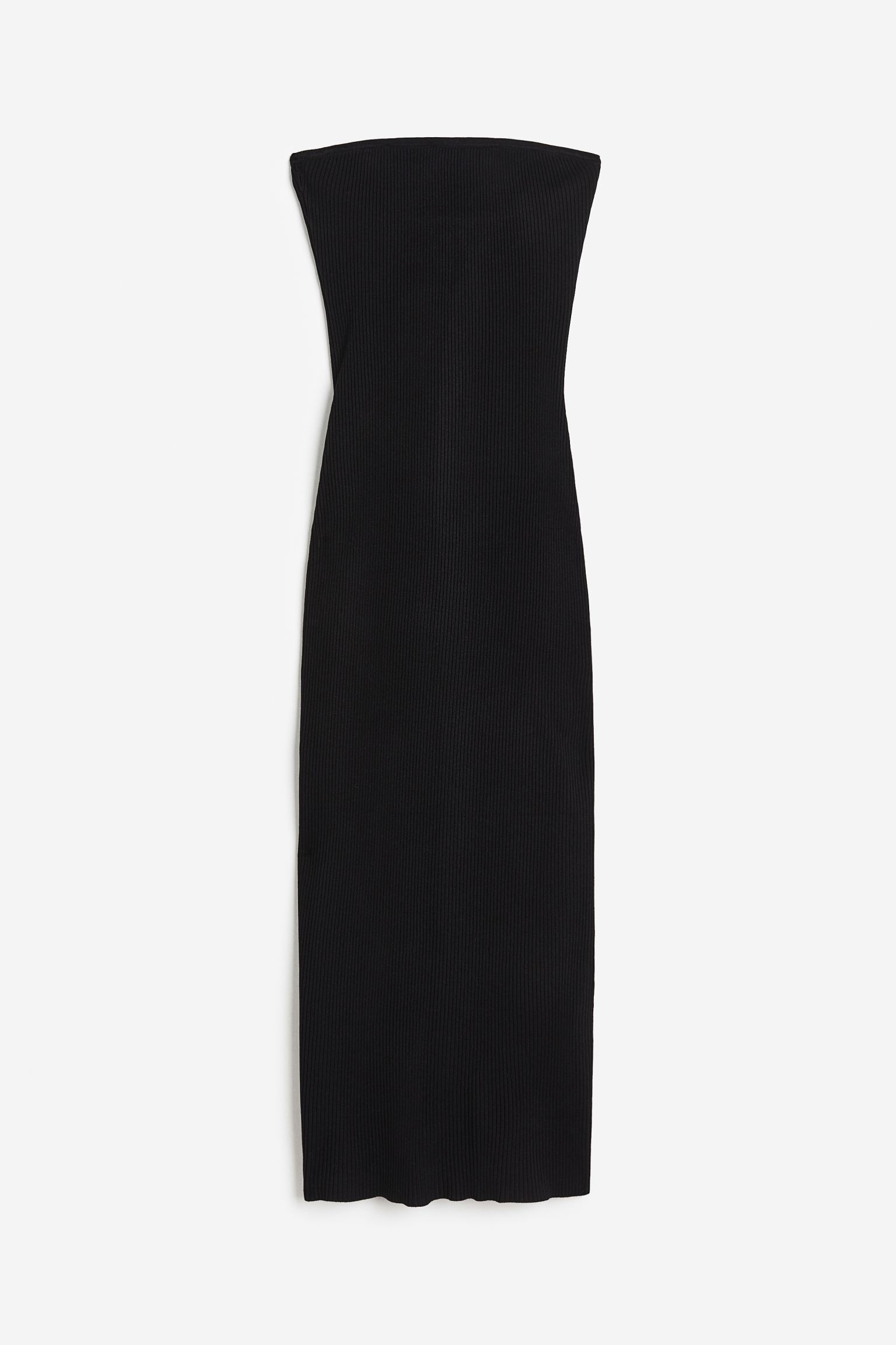 Платье женское H&M 1155541004 черное 2XL (доставка из-за рубежа)