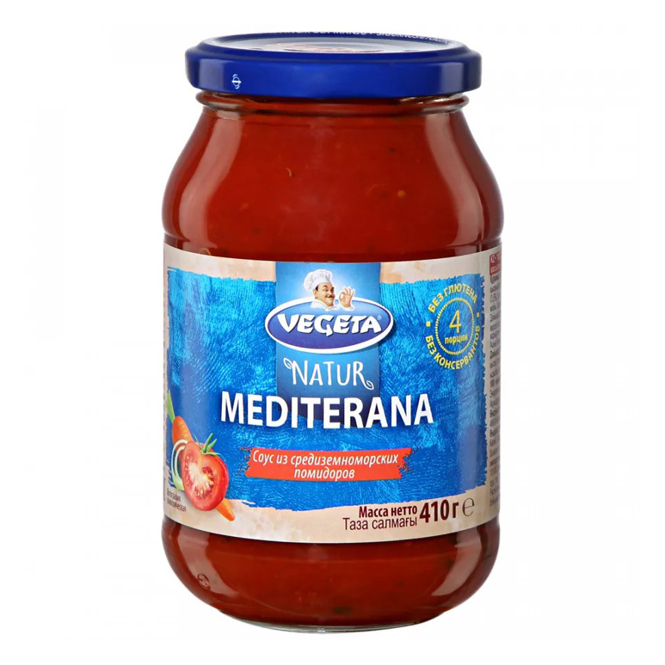 

Соус Vegeta Natur Mediterana томатный с овощами 410 г