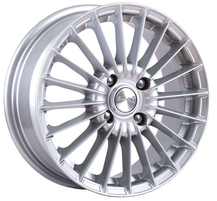 

Диск литой 6.0х15 5x105 ЕТ39 dia 56.7 Скад Веритас селена 0621008, Серебристый