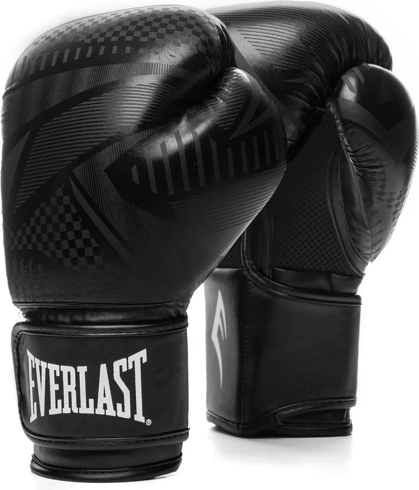 

Перчатки тренировочные Everlast Spark 10oz, черный/геометрия, Белый;черный, Spark