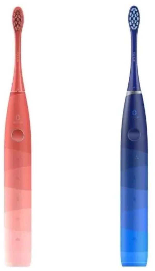 Электрическая зубная щетка Oclean Find розовый, синий