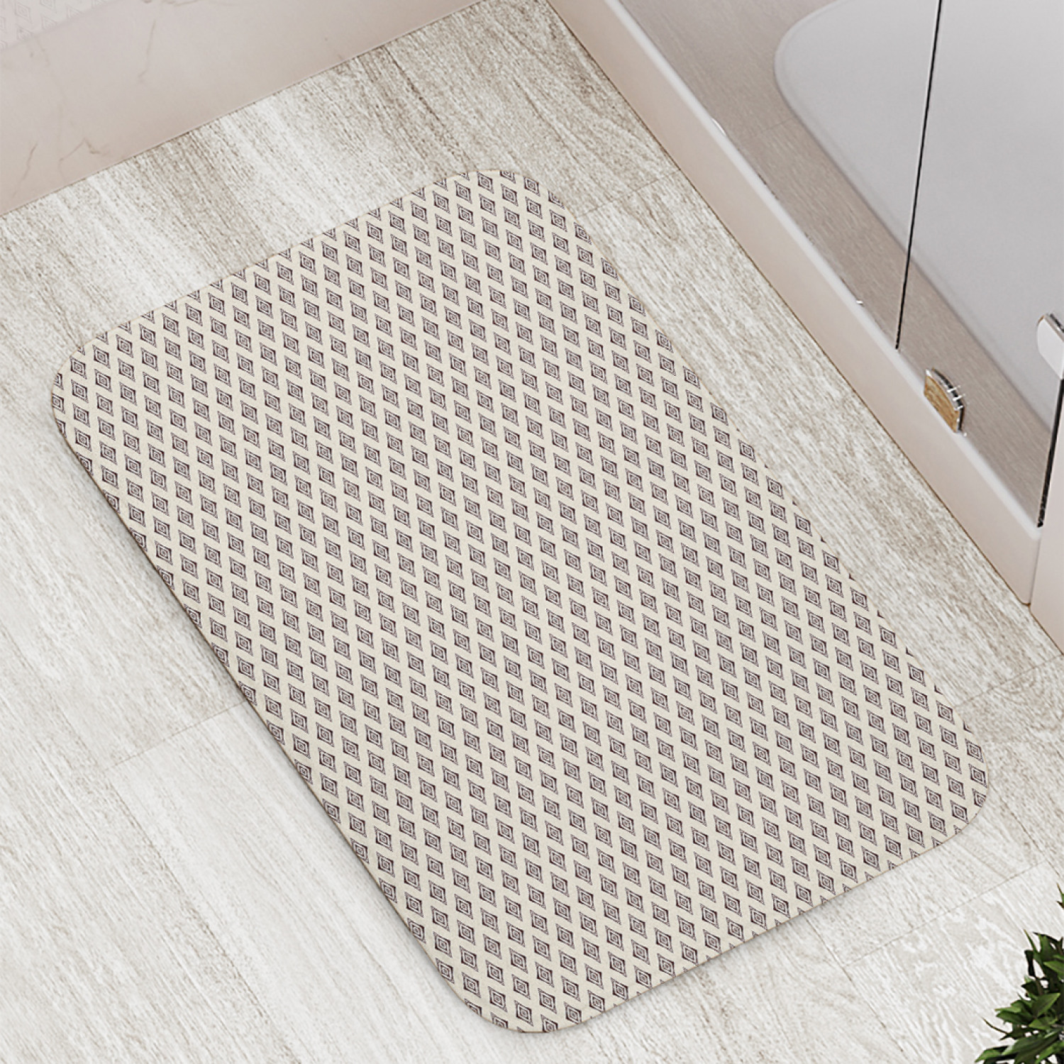 

Коврики для ванной и туалета bath_103972 Контур мотивов Taidea, Контур мотивов