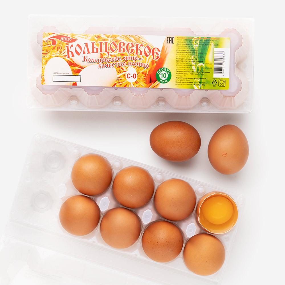 

Яйцо куриное Кольцовское СО 10 шт 600 г