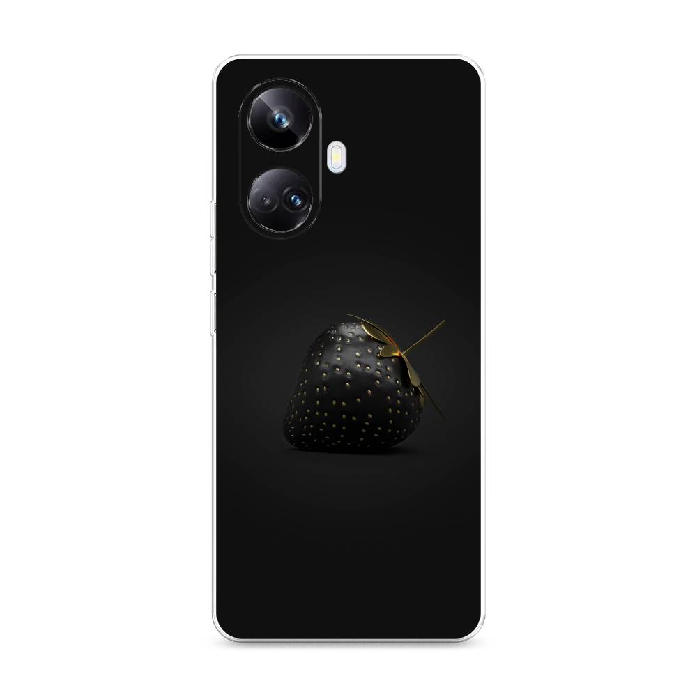 

Чехол Awog на Realme 10 Pro+ "Черная клубника", Золотистый;черный;серый, 2512350-10