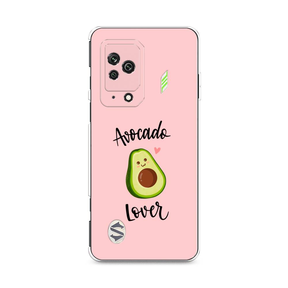 

Чехол на Xiaomi Black Shark 5 "Avocado lover", Розовый;зеленый, 314050-6