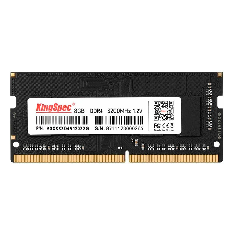 Оперативная память KingSpec KS3200D4N12008G , DDR4 1x8Gb, 3200MHz