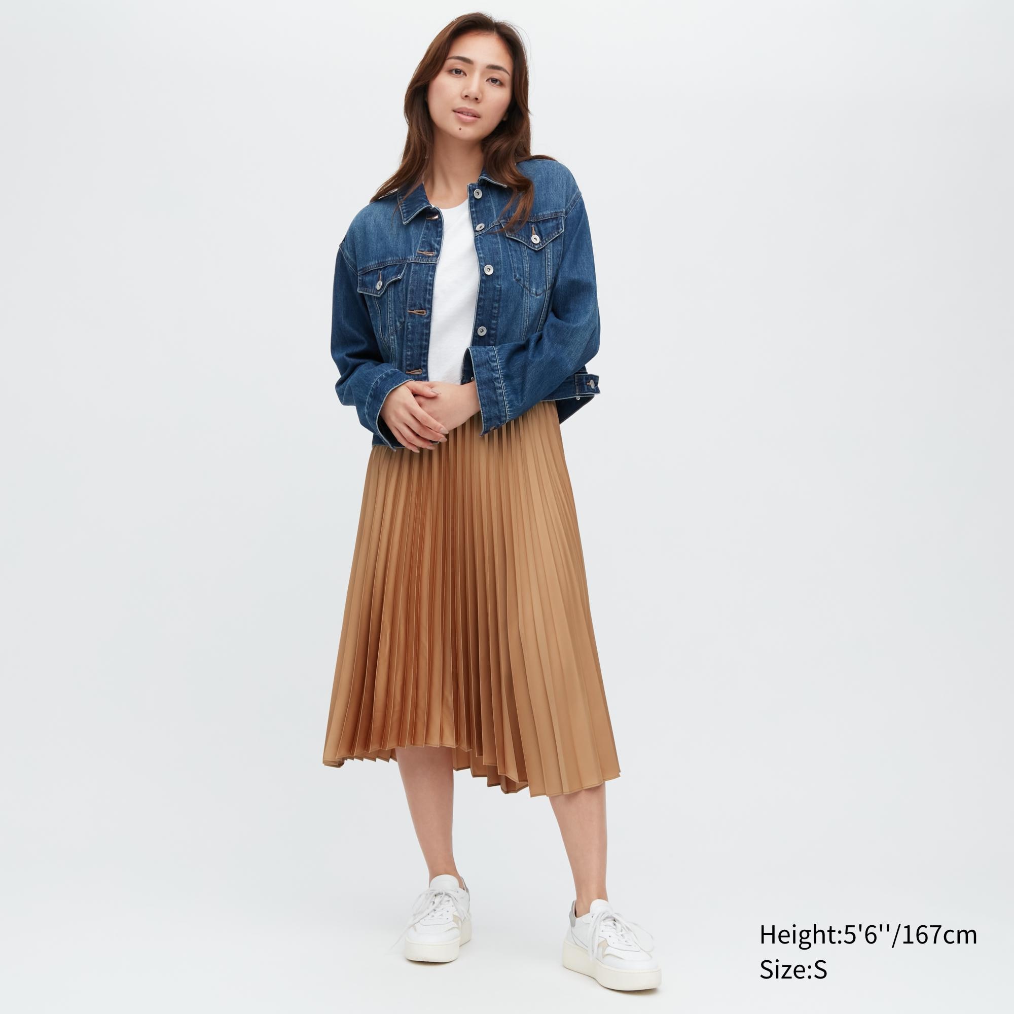 

Юбка женская UNIQLO 456442COL24 оранжевая M (доставка из-за рубежа), 456442COL24