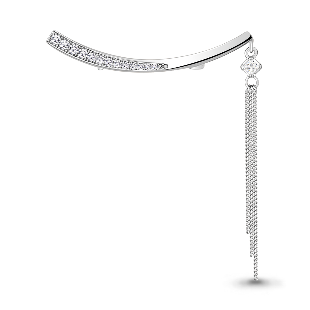 

Брошь из серебра с фианитом Aquamarine Aquamarine 77369А_925_р, 77369А_925_р