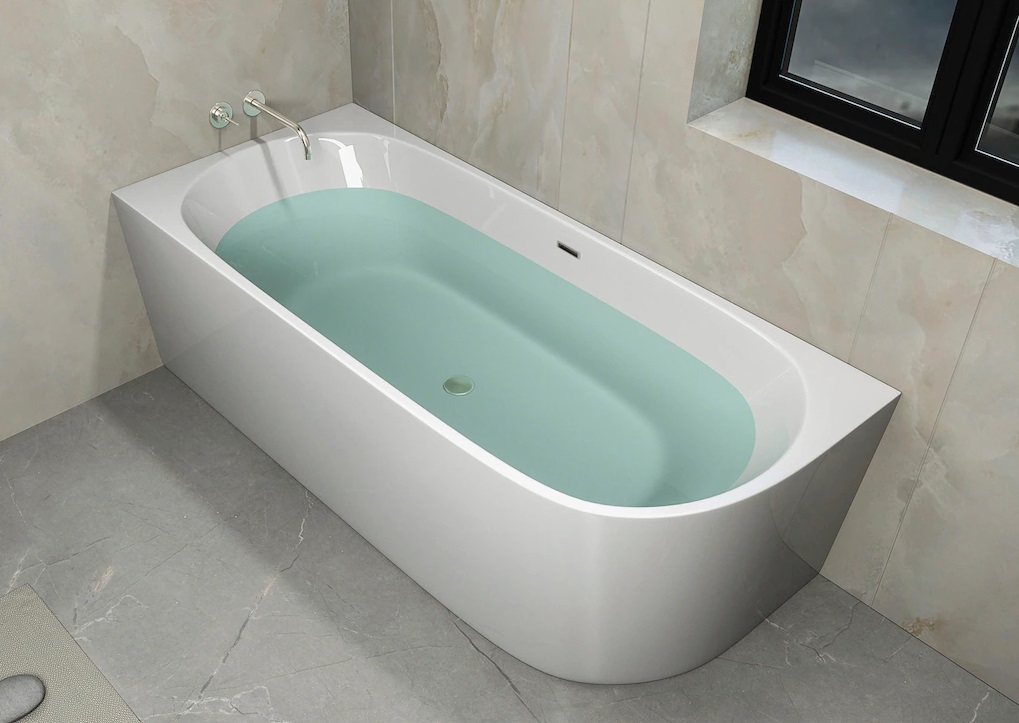 Ванна Ceruttispa AMI L (1700x750x560) акриловая отдельностоящая ванна santek акриловая прямоугольная тенерифе 170х70 белая монтажный комплект 170х70