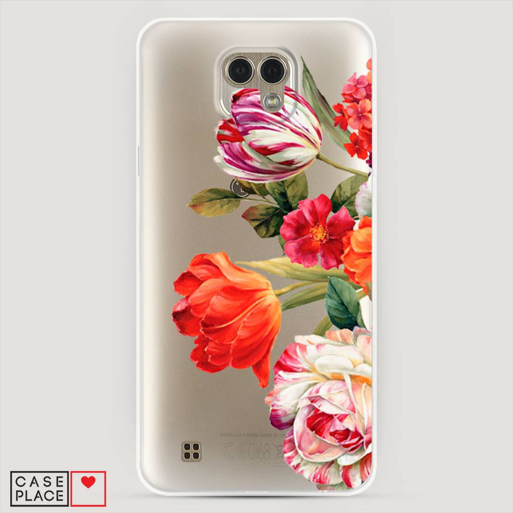 

Чехол Awog "Весенний букет" для LG X Cam