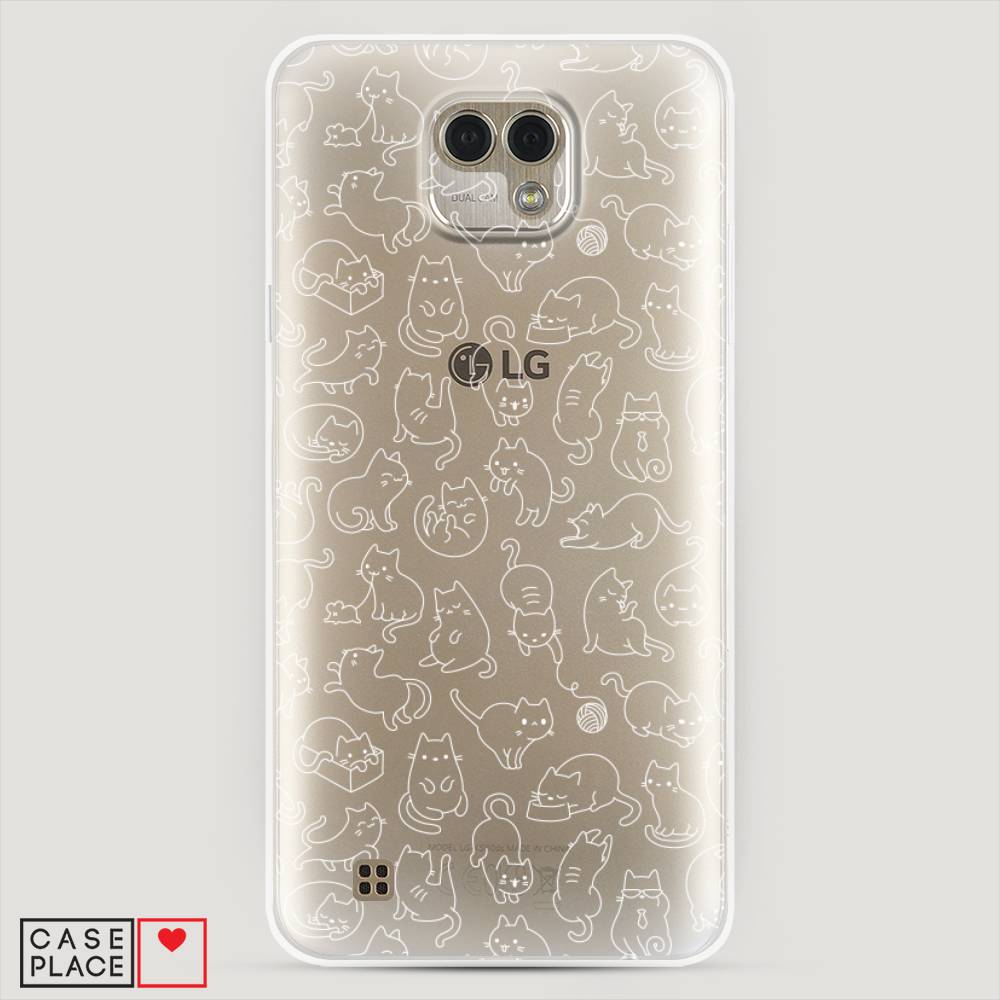 

Чехол Awog "Шкодливые котики" для LG X Cam