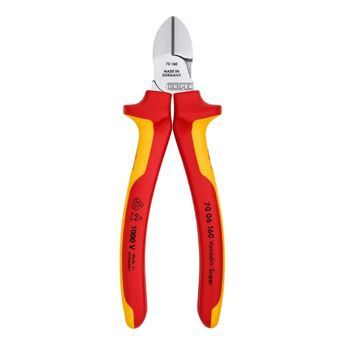 

Бокорезы диэлектрические KNIPEX VDE 160 мм