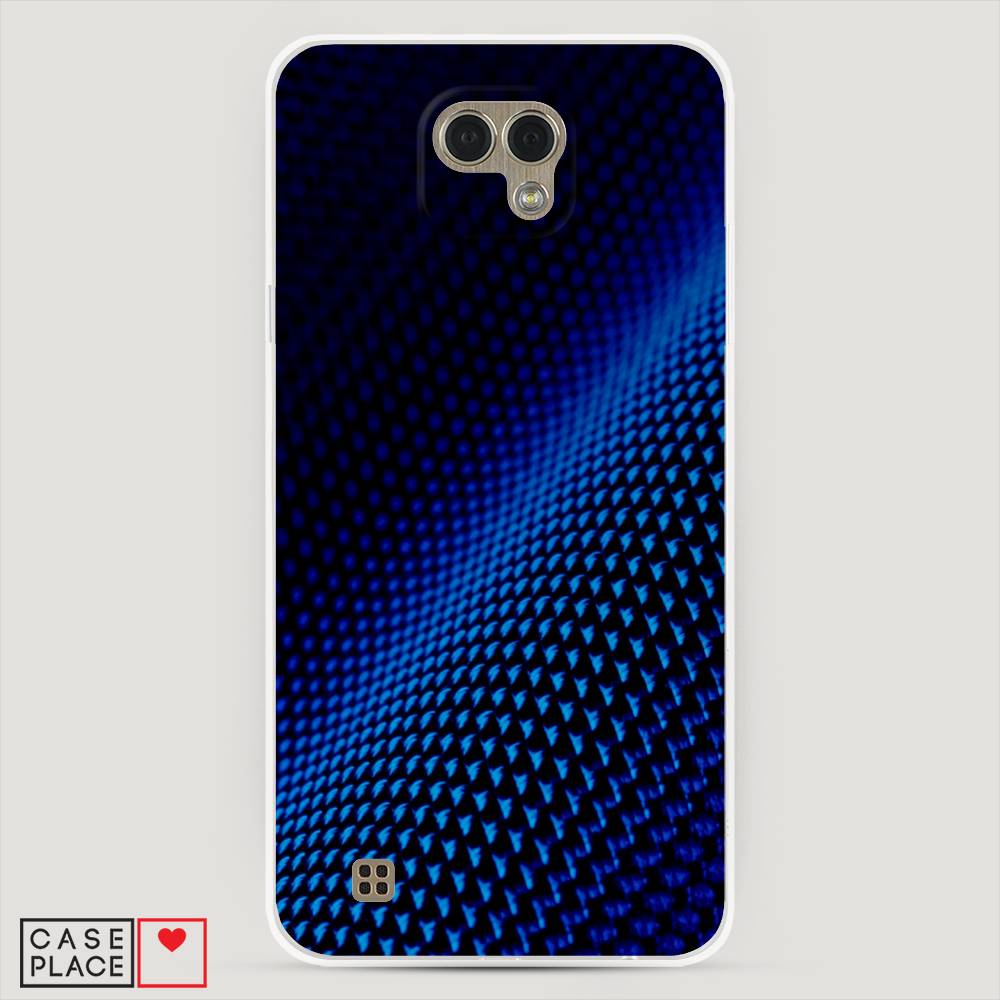 

Чехол Awog "Синий карбон" для LG X Cam