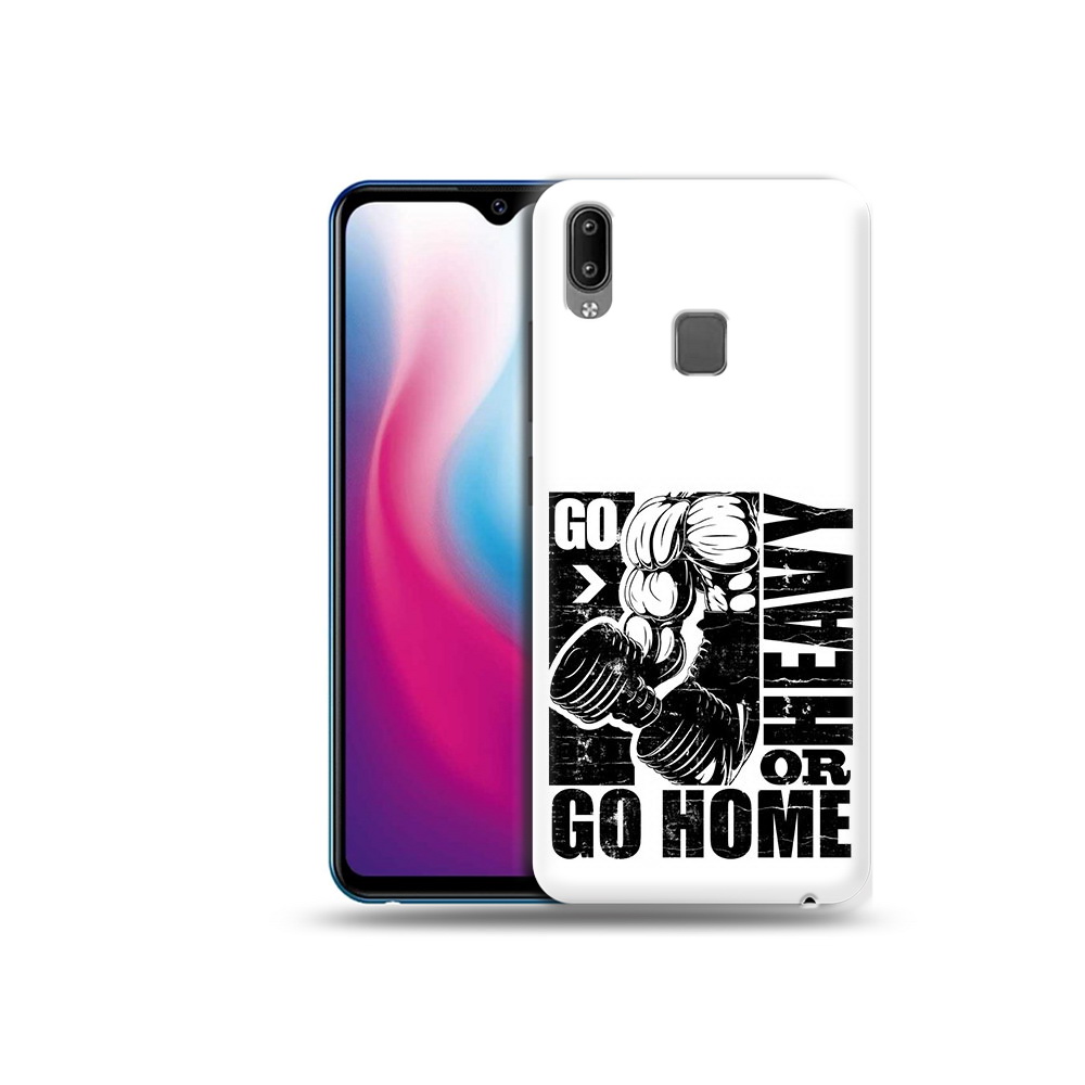 

Чехол MyPads Tocco для Vivo Y93 Lite накаченные руки, Прозрачный, Tocco