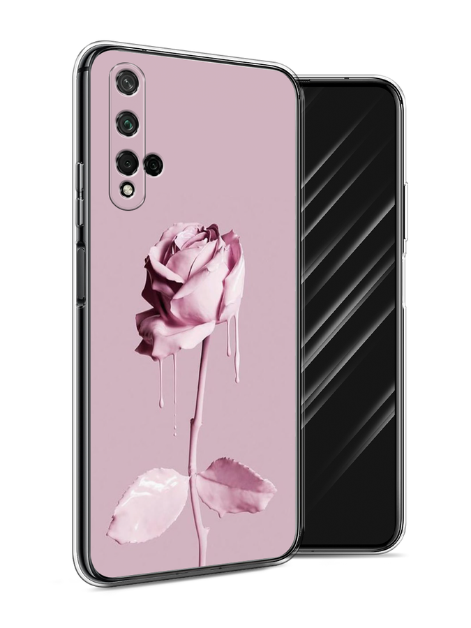 

Чехол Awog на Honor 20 "Роза в краске", Белый;розовый, 69550-8