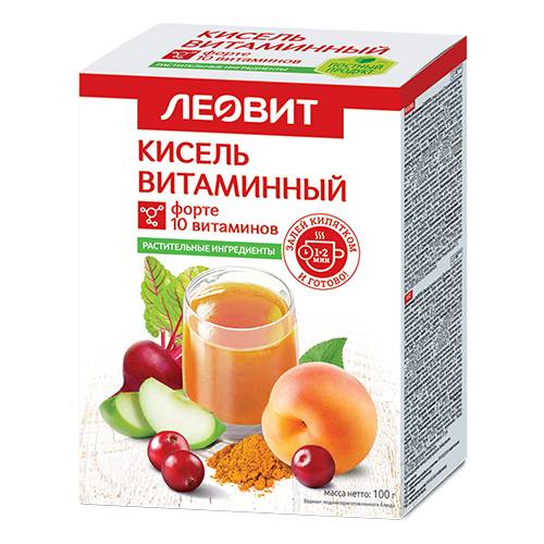 Кисель Леовит Витаминный форте 100 г