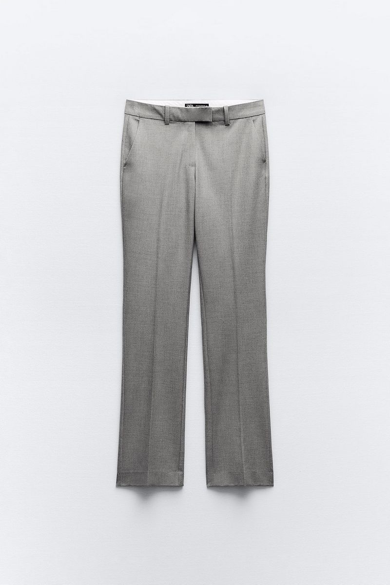 

Брюки женские ZARA 01478229 серые XL, Серый, 01478229